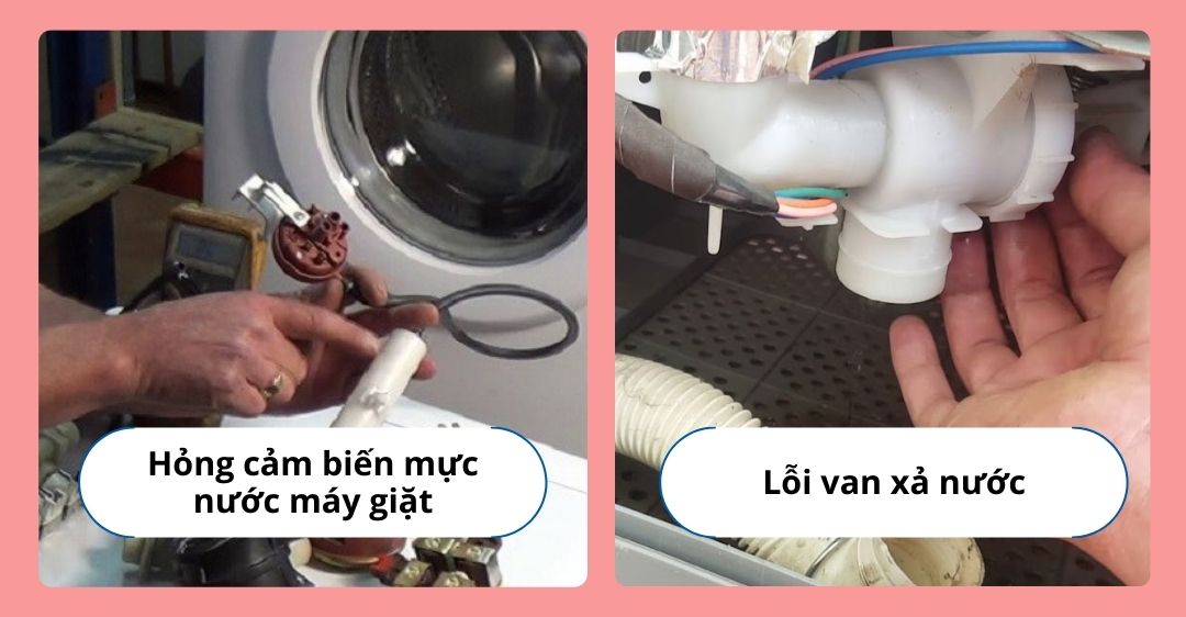 Nguyên nhân máy giặt Hitachi báo lỗi F9