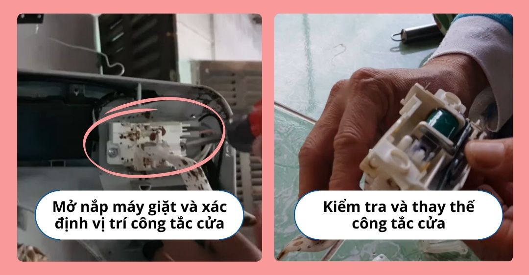 Cách khắc phục máy giặt Hitachi báo lỗi C8