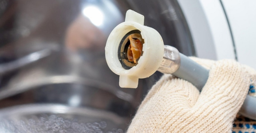 kiểm tra vòi nước và lưới lọc van cấp nước