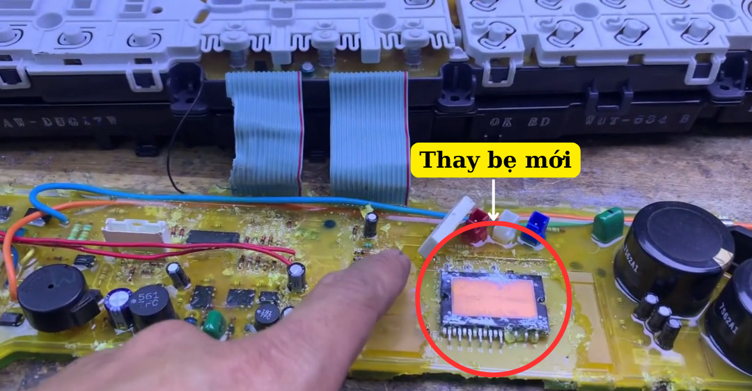 cách xử lý và bí quyết sửa lỗi el máy giặt toshiba inverter